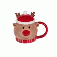 Mug Alfred 40 cl - Marron Rond Pierre Table Passion 14x8 cm - marron pierre 3106232100291 Mug Alfred 40 cl - Marron Rond Pierre Table Passion 14x8 cm - marron pierre 3106232100291