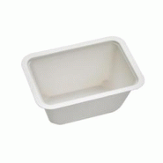 Packnwood FHC - 600Pcs - Barquette scellable pulpe laminée PLA 137x95x63mm 500ml - 600Pcs - blanc Bagasse 210TMFP50 Packnwood FHC - 600Pcs - Barquette scellable pulpe laminée PLA 137x95x63mm 500ml - 600Pcs - blanc Bagasse 210TMFP50