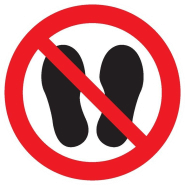 Panneaux adhésifs ronds 420 mm interdictions obligations - ADPNR-TL05/IMSE_0