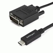 StarTech Cble adaptateur USB-C vers DVI-D de 1 m - 1920 x