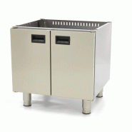 Support inox Maxima - unité double - profondeur 60 cm - 2 portes (réf. 09391955)