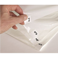 Tapis collant «Sticky» - 60 feuilles adhésives en polyéthylène - 60x90 cm_1