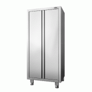 Armoire haute inox P 700 x 1800- 2 portes battantes - Armoire haute inox P 700 x 1800- 2 portes battantes -