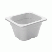 Bac Gastro GN 1/6 Mélamine - Profondeur 100 mm - 1,60 L - Lacor - blanc 66610E Bac Gastro GN 1/6 Mélamine - Profondeur 100 mm - 1,60 L - Lacor - blanc 66610E
