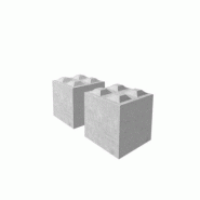 Bloc beton lego 60.60.60