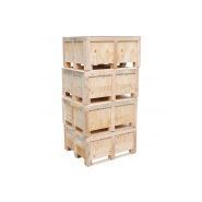 Caisse basse en bois - dimensions intérieures : 1146 x 946 x 400 - charge max 1400 kg