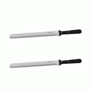 Ensemble de 2 Couteaux professionnel pour gâteau 30 cm Zenker Smart Pastry - noir plastique 3176239934823 Ensemble de 2 Couteaux professionnel pour gâteau 30 cm Zenker Smart Pastry - noir plastique 3176239934823