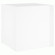 Helloshop26 - Jardinière bac lit surélevé plantes fleurs terrasse jardin brillant 40 x 40 x 40 cm bois d'ingénierie blanc 02_0038419 - 3000217656714 Helloshop26 - Jardinière bac lit surélevé plantes fleurs terrasse jardin brillant 40 x 40 x 40 cm bois d'ingénierie blanc 02_0038419 - 3000217656714
