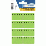 HERMA 48 étiquettes congélation vert fluo, format 26 x 40 mm (6 feuilles 9x16 / cdt) - 3775