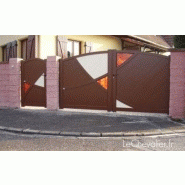 Portail aluminium design - harmonie Portail aluminium design - harmonie