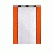 Porte à lanières / transparente / lanières amovibles / 2500 x 2600 mm