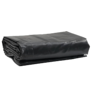 Vidaxl bâche noir 2,5x4,5 m 650 g/m² 156077