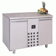 700 Table réfrigérée 2 portes Monoblock ENERGY LINE - 7489.5100 Combisteel - inox 7489.51