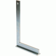 Équerre de serrurier longueur du poteau 200 x 130 mm avec butée PROMAT
