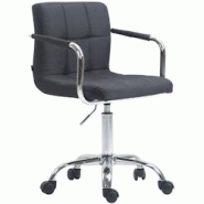 CLP Fauteuil de bureau Lucy V2 en tissu Gris foncé - gris textile 192548856 CLP Fauteuil de bureau Lucy V2 en tissu Gris foncé - gris textile 192548856