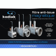 Filtre anti-boue kodiak filtration