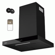 Hotte aspirante murale CIARRA A+++ 650 m³/h 60 cm WIFI + APP & Touch Control Boost VMB6102 - inox CBCB6102 Hotte aspirante murale CIARRA A+++ 650 m³/h 60 cm WIFI + APP & Touch Control Boost VMB6102 - inox CBCB6102