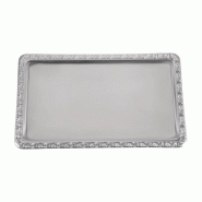 Plateau de service rectangulaire inox GN1/1 - 325 x 530 x 20 mm - APS - 0615402204002