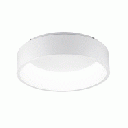 ROSSINI ILLUMINAZIONE Chopin - Plafonnier Led Rond 30W, 3000K, Lumière Chaude, Structure En Métal Blanc, Diffuseur En Méthacrylate, Ip20 - Groupe R