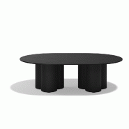 Table basse 120cm in & out MEL - noir