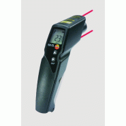 Testo 830-T2 - Thermomètre infrarouge à visée laser, optique 12:1, pour mesure de température superficielle