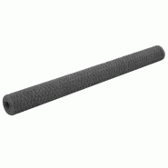 Vidaxl grillage acier avec revêtement en pvc 25x1,5 m gris 143285 Vidaxl grillage acier avec revêtement en pvc 25x1,5 m gris 143285