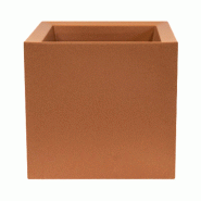 WellHome - Pot de fleurs modèle Cube Dan-i 57L impruneta - orange WH13536