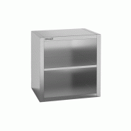 Armoire murale inox ouverte (L)800 x (P)400 mm Armoire murale inox ouverte (L)800 x (P)400 mm