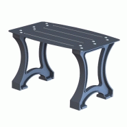 Banc public en métal buton industries bai 221 ma Banc public en métal buton industries bai 221 ma