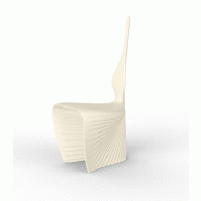 Chaise design in & out BIOPHILIA - crème