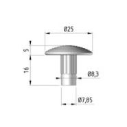 Clou podotactile a sceller en laiton - tige standard (ad)_1
