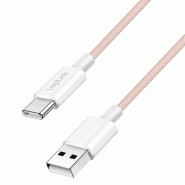 LogiLink Câble USB 2.0, USB-A - USB-C, 0,5 m, rose - rose 4052792077810