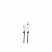 Shiverpeaks PROFESSIONAL Câble DisplayPort HDMI-A, 5,0 m - bleu 4017538162311