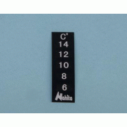 Thermomètre cristal liquide petit, 6/14 ºC - Ref.: KJR010 Thermomètre cristal liquide petit, 6/14 ºC - Ref.: KJR010
