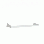 Barre de charge déportée pour tube 25x15 mm - 932x160 mm - blanc