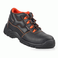 BLACKLEATHER - Bottes de sécurité en cuir noir S3 Src Taille 48 Blackleather - 48 fourrure 8427310072909