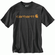 CARHARTT T-shirt de travail manches courtes CORE LOGO Gris foncé S - S gris multi-matériau 0195836099905