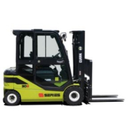 Chariot Élévateur Électrique 4 Roues 80V -  Version Cabine Intégrale