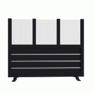 Claustra pour terrasse Standard 191x150cm - noir sablé