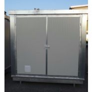 Container en acier galvanisé avec plancher bois résistant