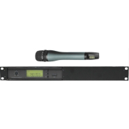 Émetteur main + rack récepteur - HF 10M - 193 fréquences réglables et microphone hypercardioïde Émetteur main + rack récepteur - HF 10M - 193 fréquences réglables et microphone hypercardioïde