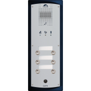 Portier téléphonique audio à 6 boutons d'appel conforme loi Handicap avec carte suppression de bruit de fond intégrée - CAPH 6B BRUIT Portier téléphonique audio à 6 boutons d'appel conforme loi Handicap avec carte suppression de bruit de fond intégrée - CAPH 6B BRUIT