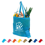 Sac pliable Shoppy - Sacs personnalisés en polyester Sac pliable Shoppy - Sacs personnalisés en polyester