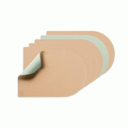 Bjorn Set de table rectangovale réversible - 6 pièces - Cuir recyclé rose pâle et vert pâle - multicolore 3701488308257 Bjorn Set de table rectangovale réversible - 6 pièces - Cuir recyclé rose pâle et vert pâle - multicolore 3701488308257