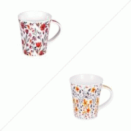 Coffret de 2 mugs Blossia 39 cl x2 - Décoré Rond Porcelaine Table Passion 13x9.2 cm - multicolore porcelaine 3106232782855 Coffret de 2 mugs Blossia 39 cl x2 - Décoré Rond Porcelaine Table Passion 13x9.2 cm - multicolore porcelaine 3106232782855