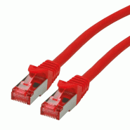 Cordon ROLINE S/FTP(PiMF) Cat.6, LSOH, Component Level, rouge, 5 m_0