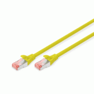 DIGITUS Câble de raccordement CAT 6 S/FTP, 2 m, jaune - jaune 4016032321828