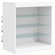Helloshop26 - Buffet bahut commode armoire meuble de rangement organisateur cuisine salle de séjour salon avec lumières LED 60,5 x 02_0029856 - 3000 Helloshop26 - Buffet bahut commode armoire meuble de rangement organisateur cuisine salle de séjour salon avec lumières LED 60,5 x 02_0029856 - 3000