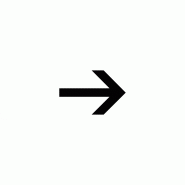 Panonceau directionnel M3b1 - Direction à suivre : droite - Conforme aux normes CE et NF Panonceau directionnel M3b1 - Direction à suivre : droite - Conforme aux normes CE et NF