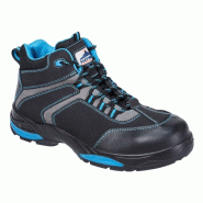 Portwest - Chaussures de sécurité montantes en cuir nubuck résistantes à la chaleur embout composite S3S Bleu Taille 40 - 40 bleu matière synthé Portwest - Chaussures de sécurité montantes en cuir nubuck résistantes à la chaleur embout composite S3S Bleu Taille 40 - 40 bleu matière synthé